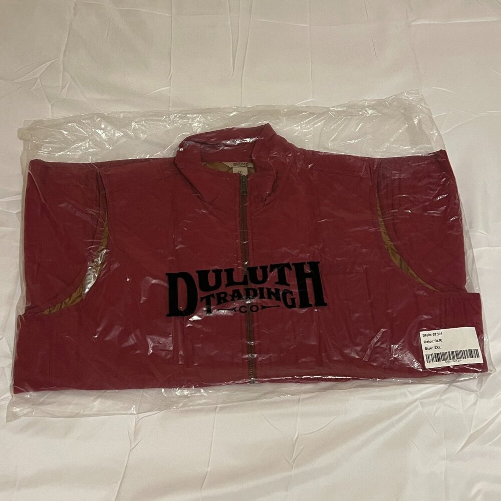 Duluth Trading Co. Women's Courtland Quilted Vest 2XL NWT